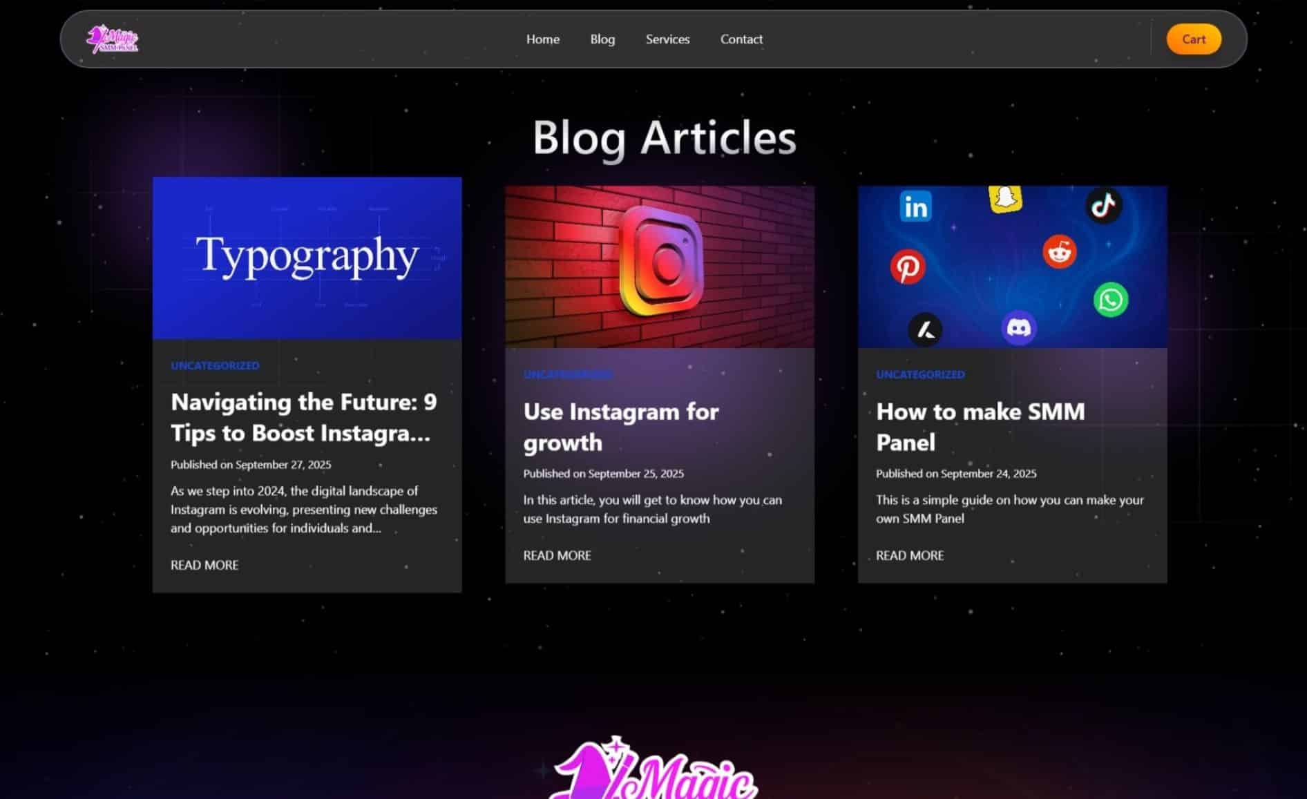Blog Page